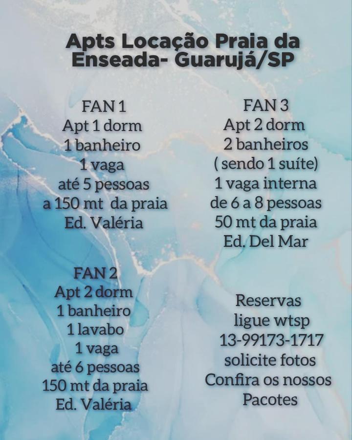 Enseada Lado Fan 1 Dorm Tv Netflix Wi-fi Ar Ate 5 Pessoas * Guarujá
